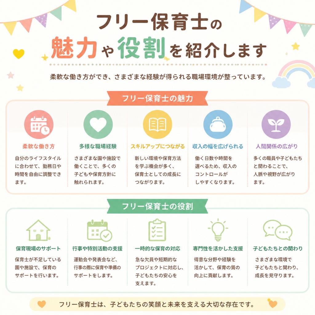 フリー保育士とは？